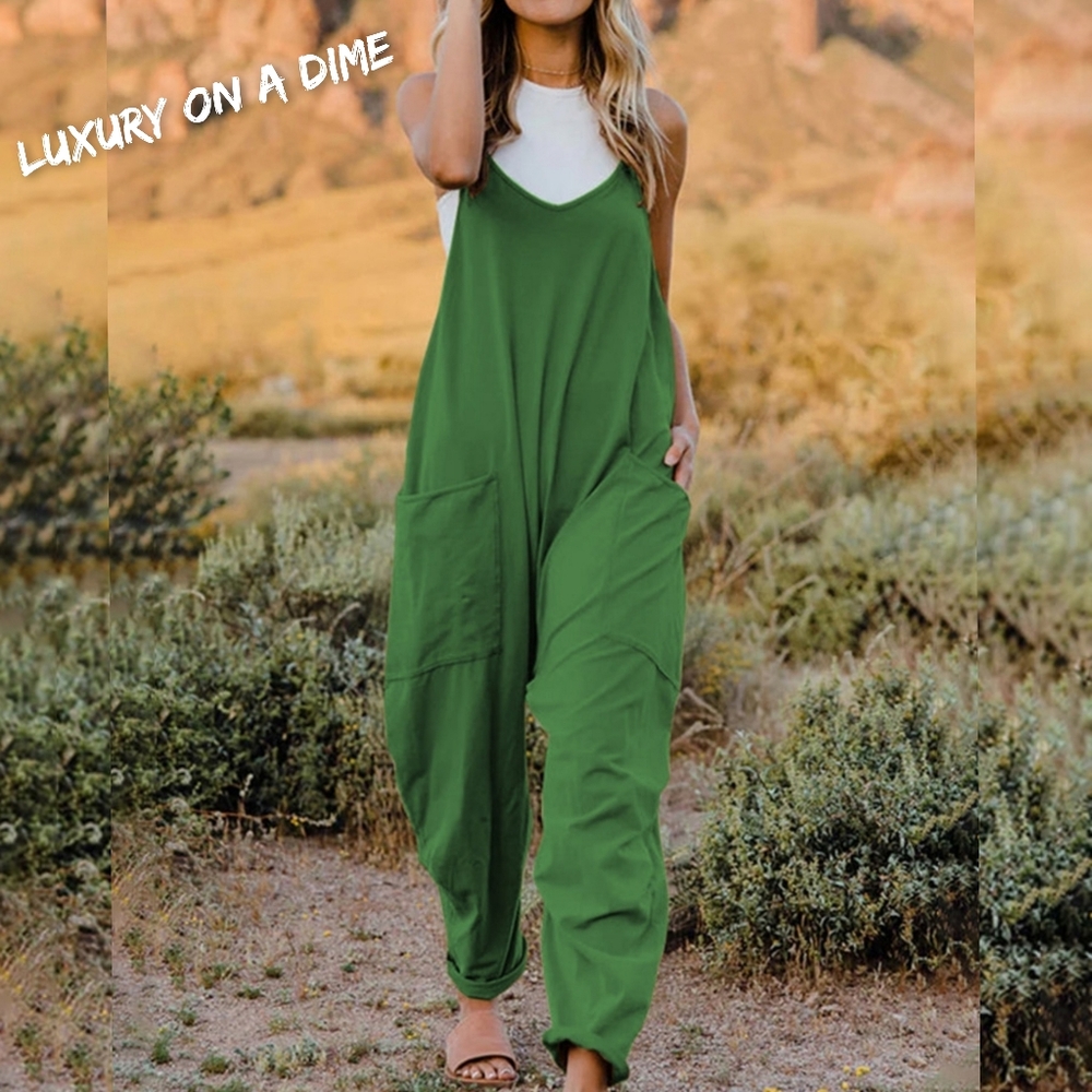 Green Women's Jumpsuit